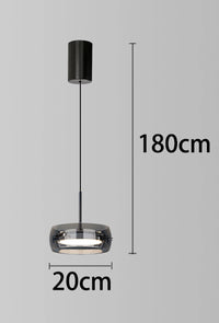 Modern Üveg és Fém Multi-Fejes Csillár – 1–5 Fejes LED Nappaliba