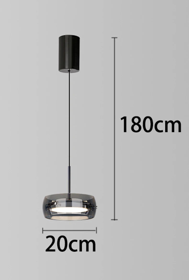 Modern Üveg és Fém Multi-Fejes Csillár – 1–5 Fejes LED Nappaliba