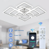 Okos Dimmelhető LED Csillár – 4–10 Ágas APP Távirányítós