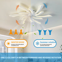 Mennyezeti Ventilátor Lámpával – Csendes DC Motor, APP és Távirányítós Dimmer