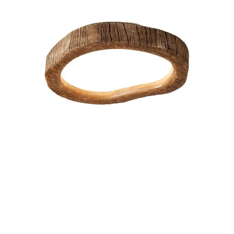 Nordic Designer Fa LED Mennyezeti Lámpa – Étkezőbe és Nappaliba