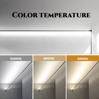 DIY LED Vonalás Lámpa – Modern Minimalista Fénysáv Mennyezetre