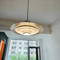UFO Ipari Fém Függesztő Lámpa – Többrétegű E27 LED