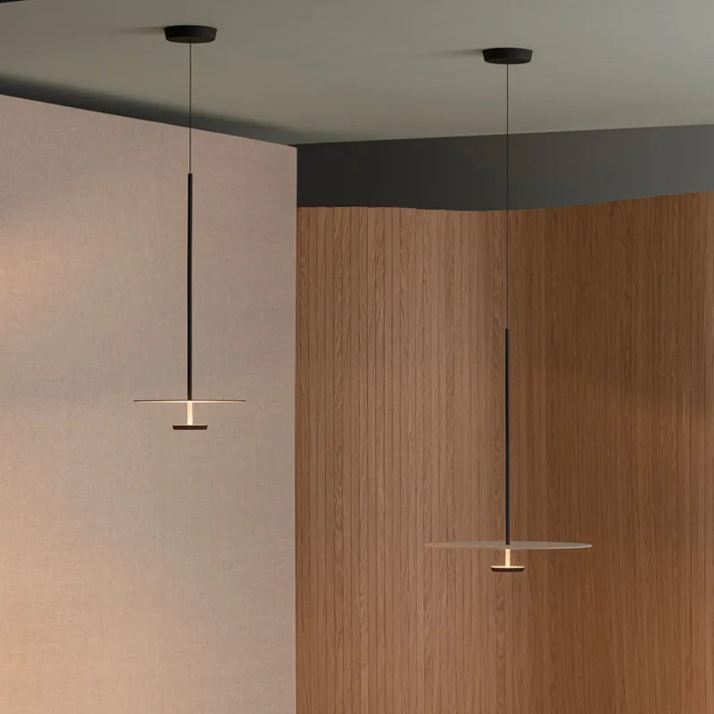 Modern Fém Függőlámpa – Minimalista LED Lámpa Nappaliba és Étkezőbe