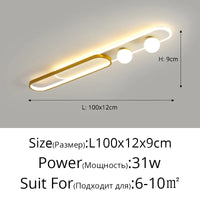 LED Mennyezeti Lámpa Ovális Gömbös – Családi Nappaliba és Konyhába