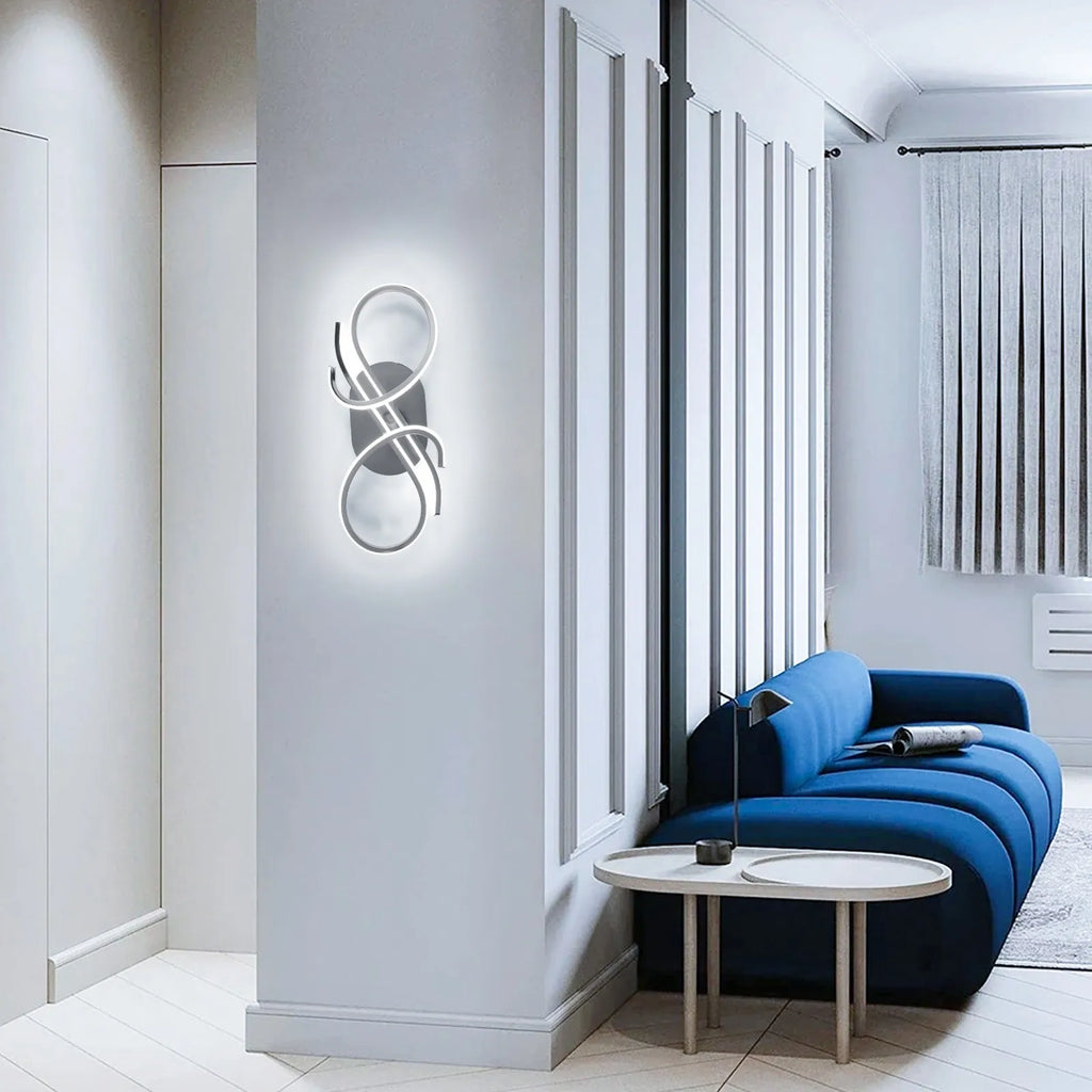 Geometriai LED Csillár – 36W Kreativ Formájú Akril Nappaliba