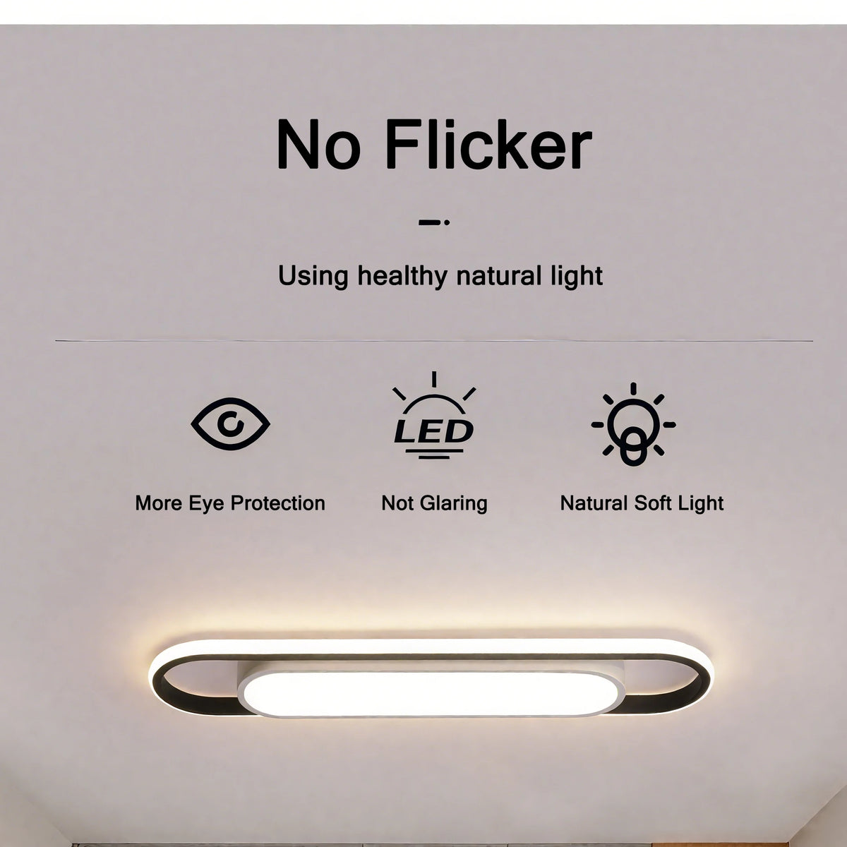 LED Téglalap Fénysáv – Modern Folyosó és Lépcsőház Mennyezeti Lámpa