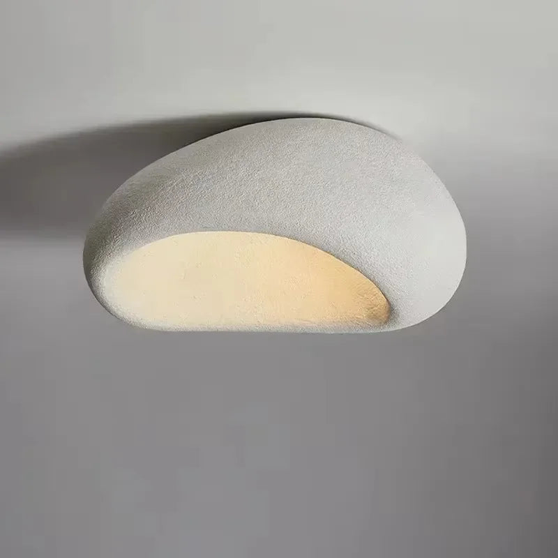 Wabi-Sabi Gyanta Csillár LED – Skandináv Krém Stílus Nappaliba