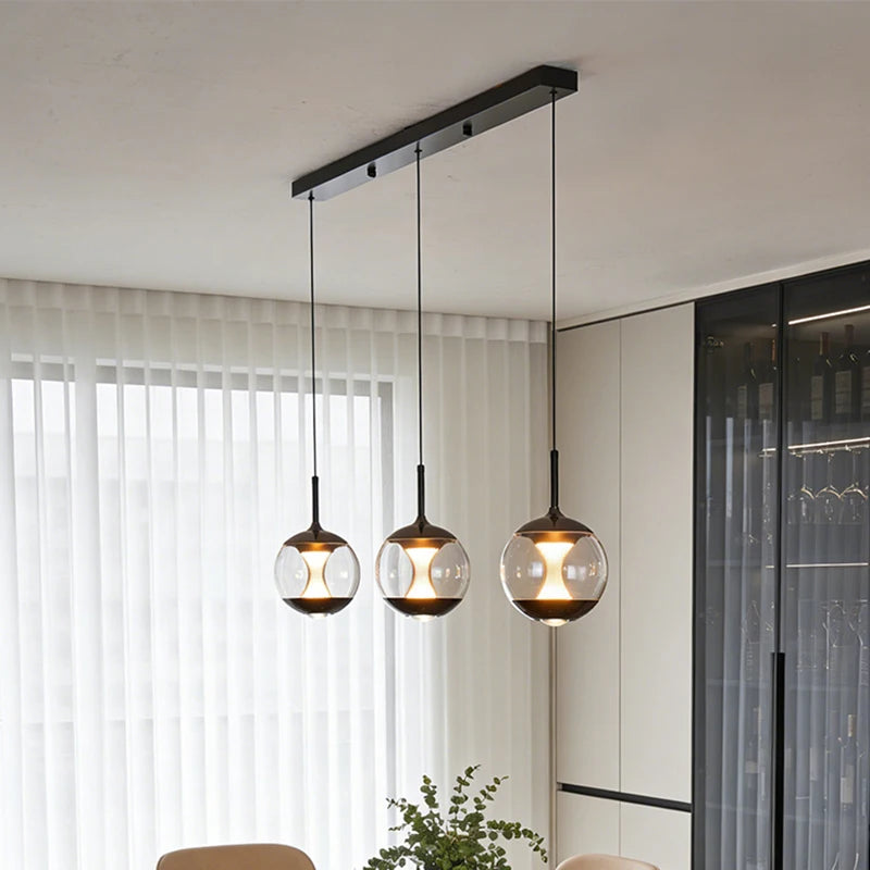 Modern Függőlámpa Étkezőasztal Fölé Kompakt – LED, 1–3 Karos