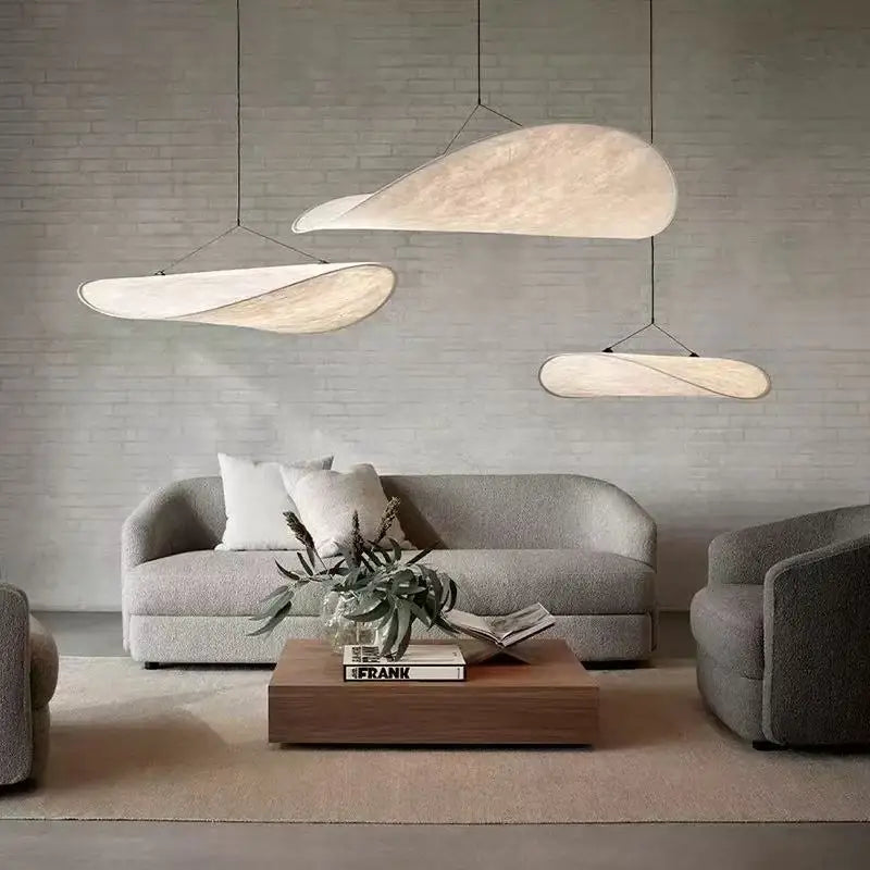 Nordik Kerek Függő Csillár – Modern LED Lámpa Étkezőbe és Nappaliba, 6 Méretben