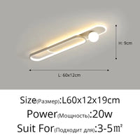 LED Mennyezeti Lámpa Ovális Gömbös – Családi Nappaliba és Konyhába