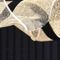 Modern Függőlámpa Nappaliba és Étkezőbe – LED, Táv- és APP-vezérelt (100–220 cm)
