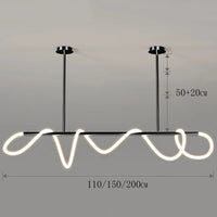 Nordic Arany/Fekete Csillár Étkezőbe – LED, Táv- és APP-vezérelt (110–200 cm)
