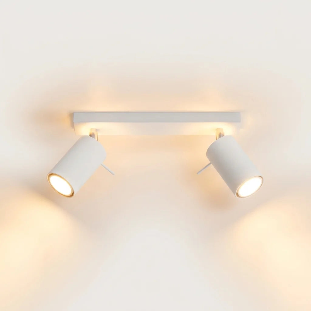 Világító billenthető csőspotos mennyezeti lámpa