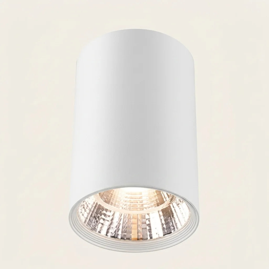 Fehér COB LED downlight áttetsző reflektorral