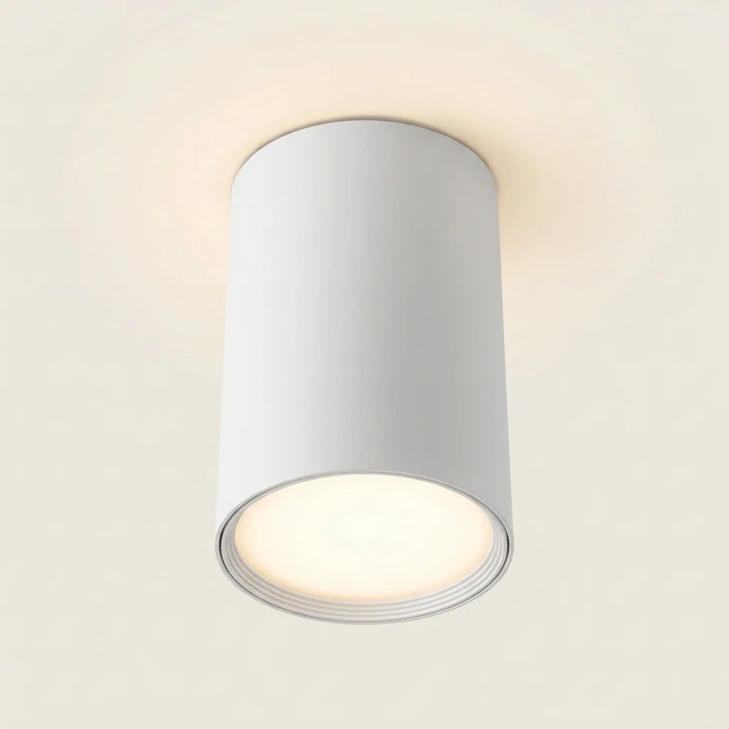 Fehér COB LED downlight szórt fényű opál búrával