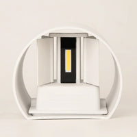 A COB LED modul és az állítható terelőlapok, burkolat nélkül