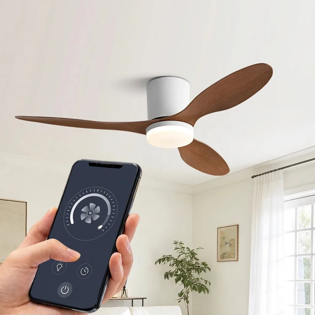 Mennyezeti ventilátor vezérlése okostelefonos alkalmazással