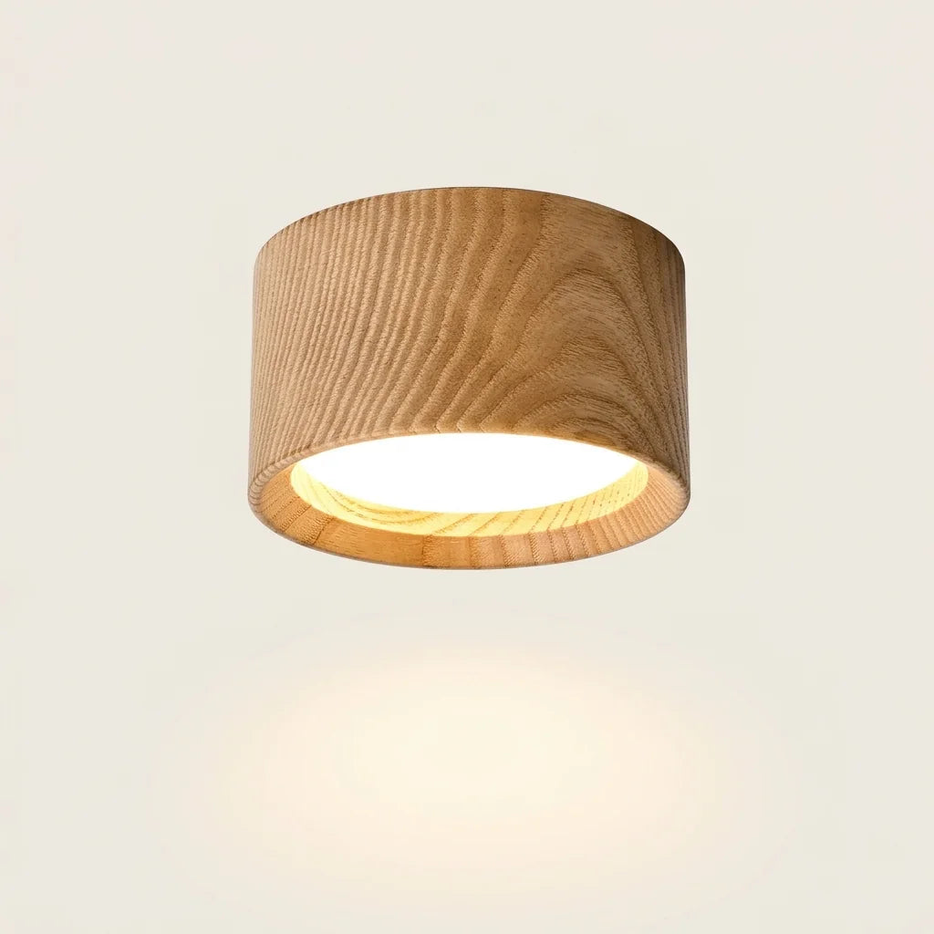 Fa hatású GX53 LED downlight mennyezeti spotlámpa
