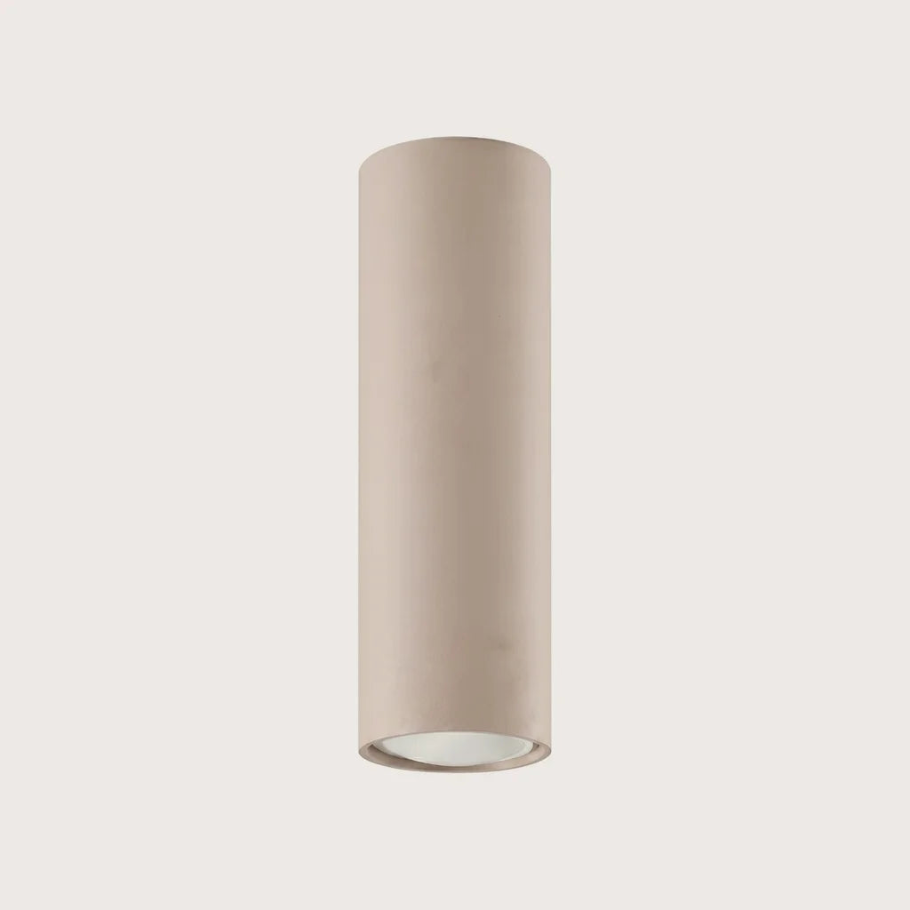 Falon kívüli cső mennyezeti spotlámpa, taupe (20 cm magas)