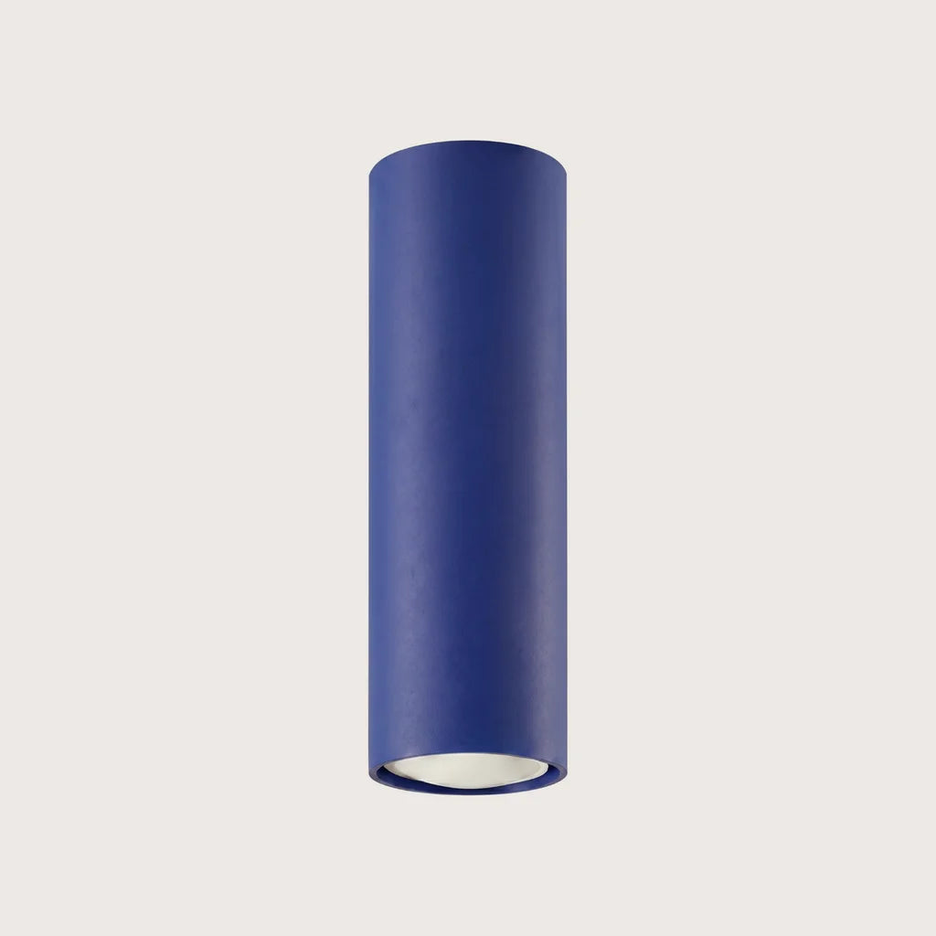 Falon kívüli cső mennyezeti spotlámpa, ultramarin (20 cm magas)