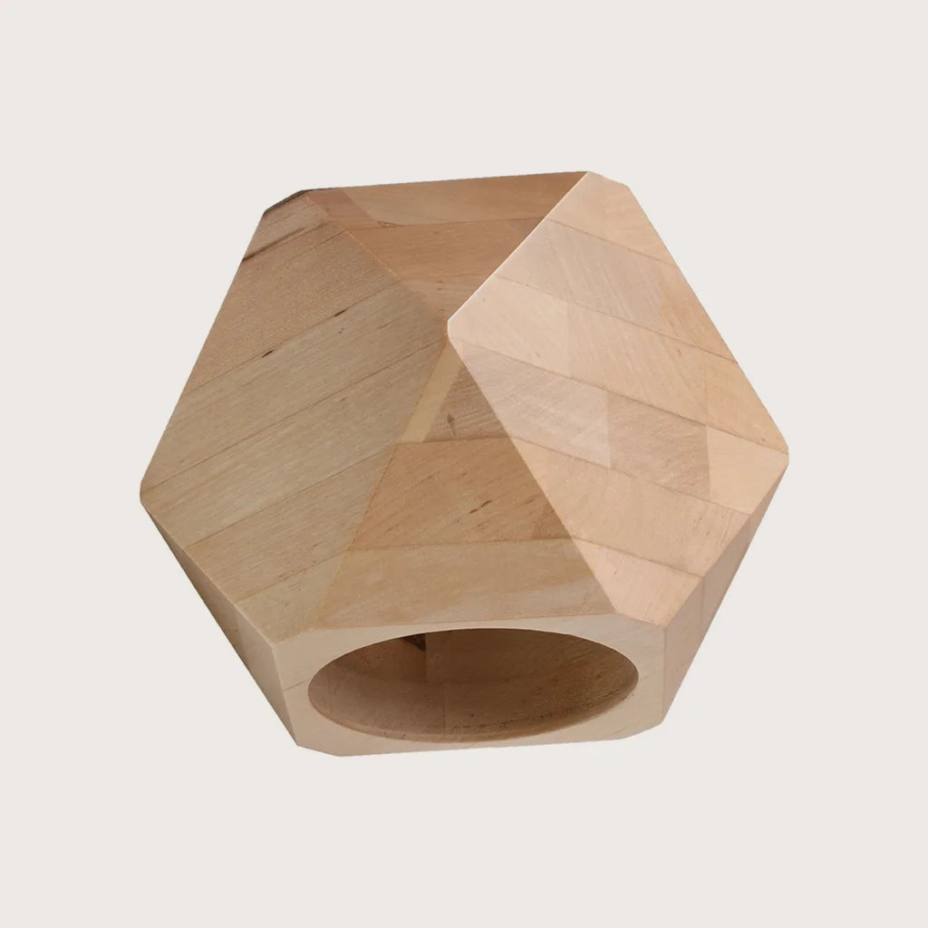 Geometrikus natúr fa fali lámpa