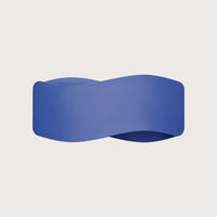 Hullámos acél sáv fali lámpa, ultramarin (30 cm)