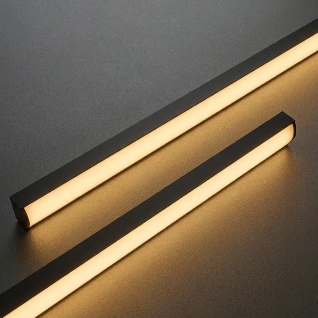 Világító LED rudak közelről