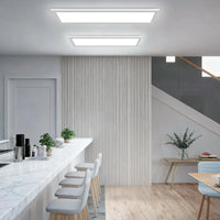 Két LED panel lámpa nyitott konyhában