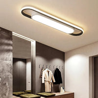 LED téglalap mennyezeti lámpa modern előszobában