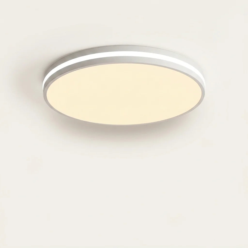 Fehér A típusú macaron LED mennyezeti lámpa teli búrával