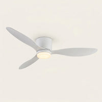 Fehér mennyezeti ventilátor LED lámpával