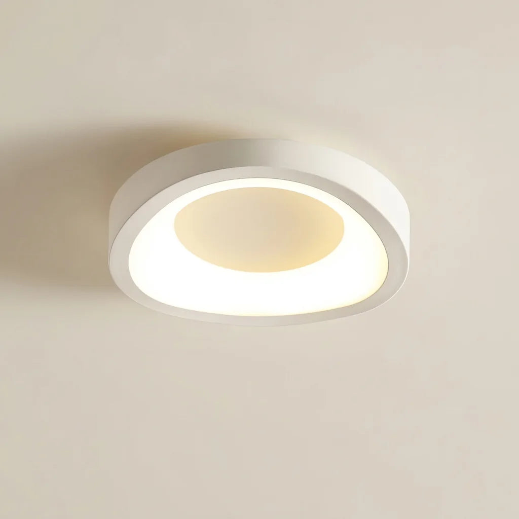 Nordik art fehér LED mennyezeti lámpa, A stílus
